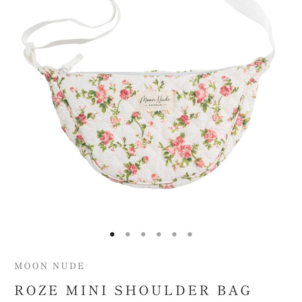 Moon Nude Roze Mini Quilted Shoulder Bag